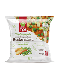 Mešavni povrća za rusku salatu TO 450gsmrznuto